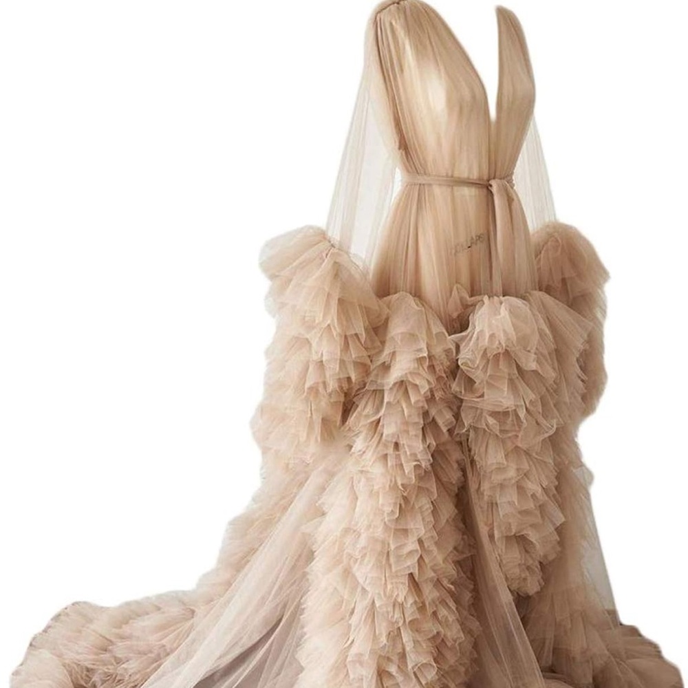 Kelaixiang Tulle Robe